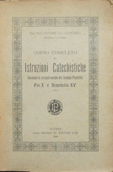 Corso completo di istruzioni catechistiche. Vol. II