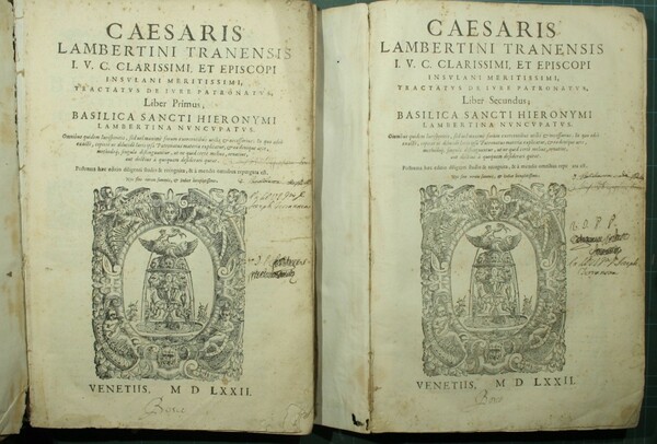 Caesaris Lambertini Tranensis I. V. C. Clarissimi et Episcopi insulani …