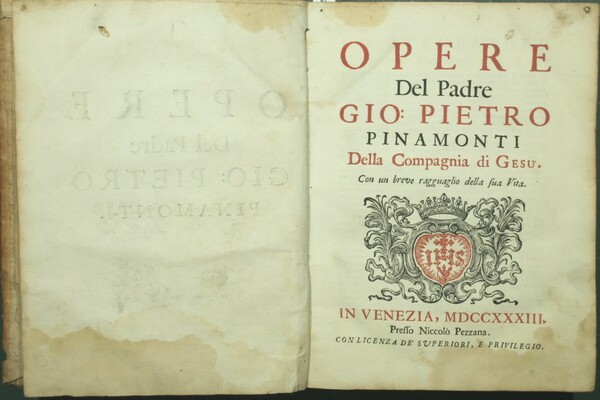 Opere del Padre Gio. Pietro Pinamonti della Compagnia di Gesù