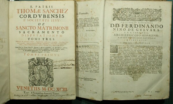 R. Patris Thomae Sanchez Cordubensis e Societate Iesu De sancto …