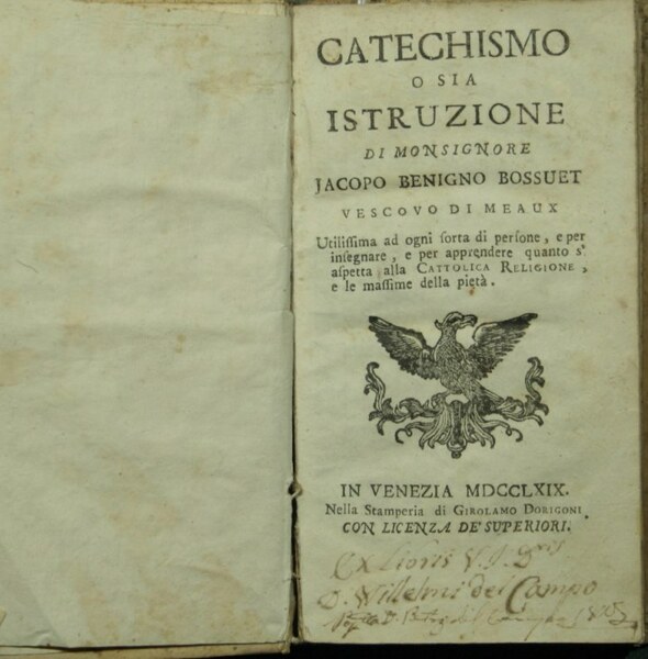 Catechismo o sia istruzione