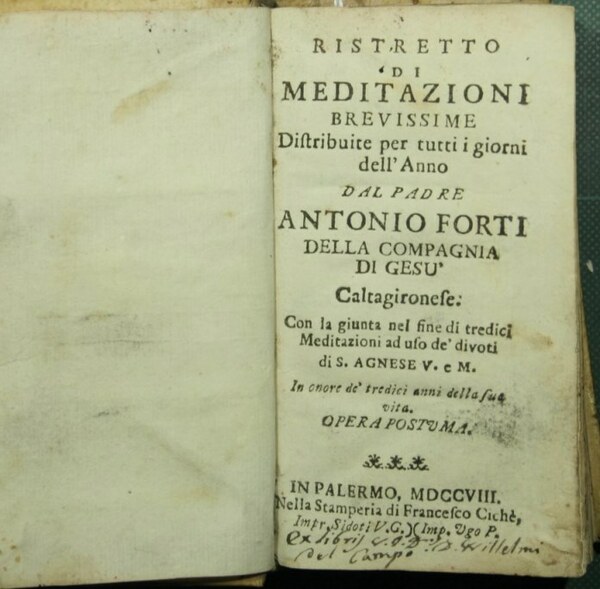 Ristretto di meditazioni brevissime distribuite per tutti i giorni dell'anno …