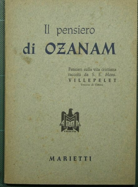 Il pensiero di Ozanam