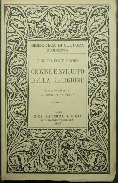 Origine e sviluppo della religione