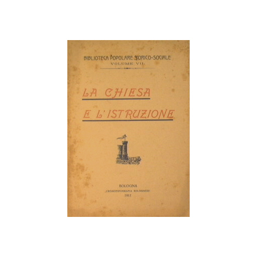 La chiesa e l'istruzione