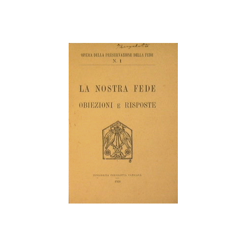 La nostra fede