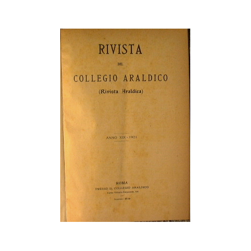 Rivista araldica.