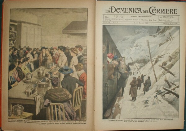 La Domenica del Corriere. Anni XXII e XXIII (1920-1921)