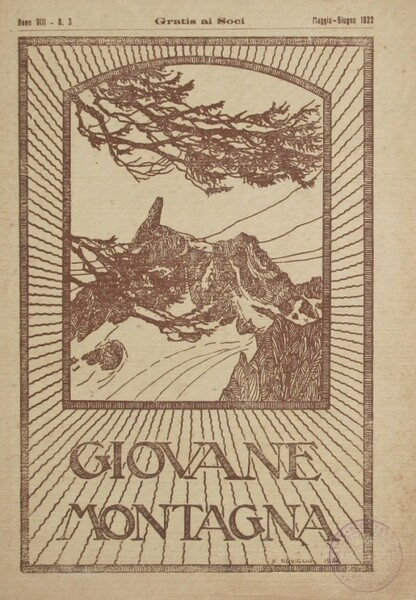 Giovane montagna. Maggio - Giugno 1922