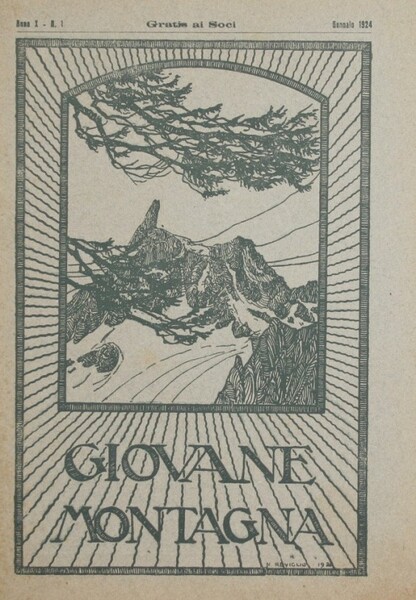 Giovane montagna. 1924