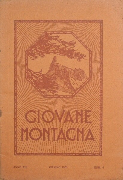 Giovane montagna. 1926