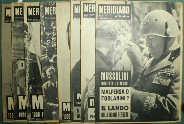 Meridiano d'Italia. Nn. 16/25