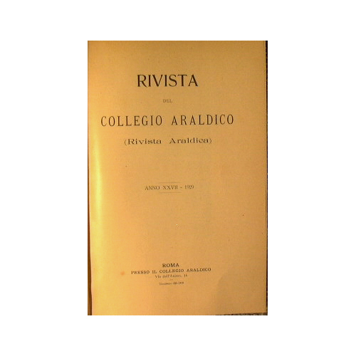 Rivista araldica.