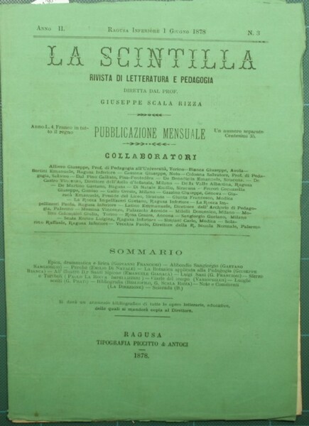 La scintilla. N. 3