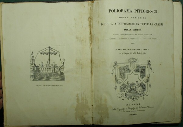 Poliorama pittoresco. Anno VI