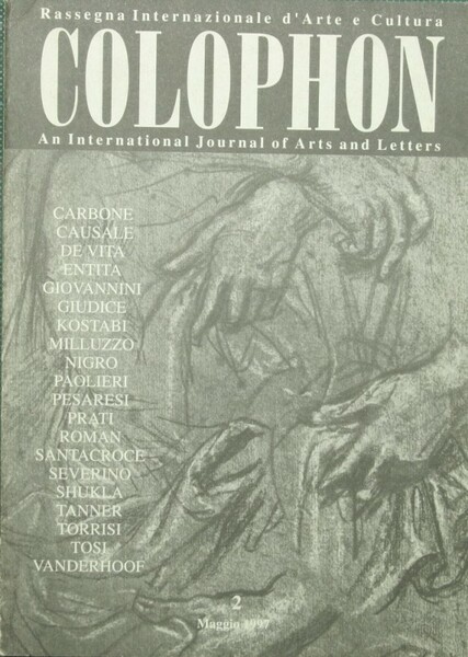 Colophon. Rassegna Internazionale d'Arte e Cultura. N. 2