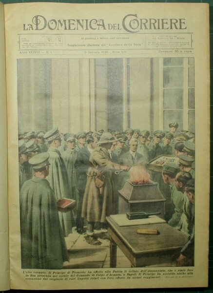 La Domenica del Corriere. 1936