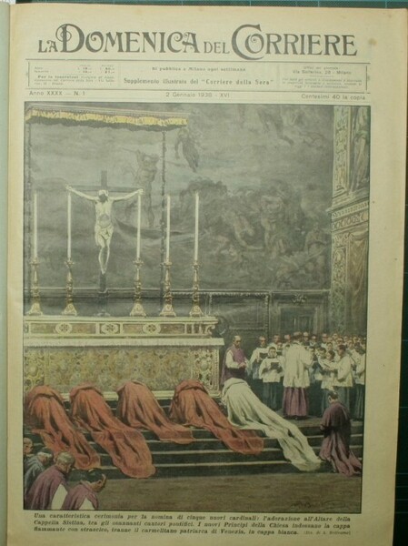 La Domenica del Corriere. 1938