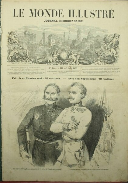Le monde illustré - 2 Juillet 1859. N. 116