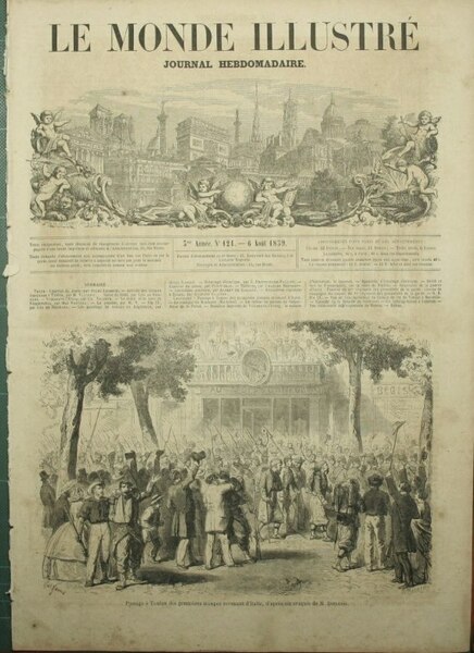 Le monde illustré - 6 Aout 1859. N. 121