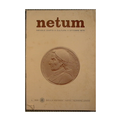 Netum. Mensile d'arte e cultura.