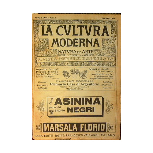 La cultura moderna