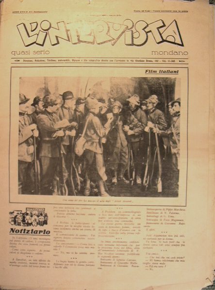 Settimanale l'intervista - anno XVII n. 24 - domenica 16 …