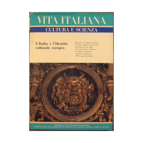 Vita italiana. Cultura e scienza