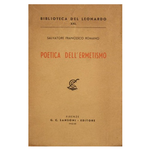 Poetica dell'ermetismo