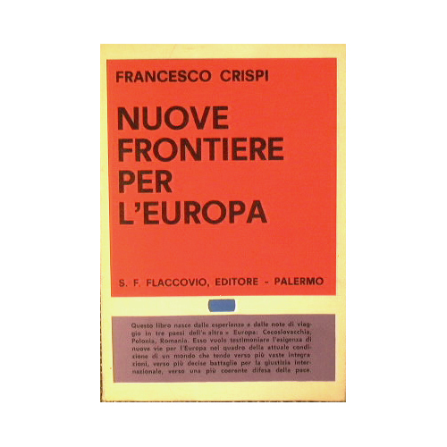 Nuove frontiere per l'Europa