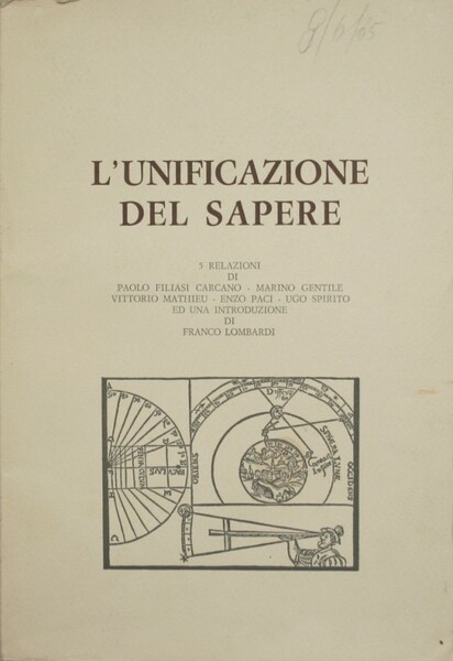 L'unificazione del sapere