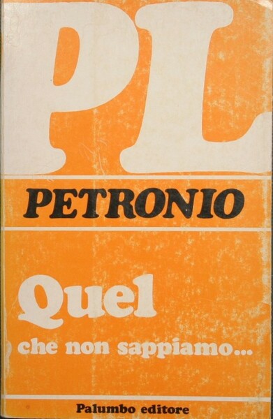 Quel che non sappiamo…