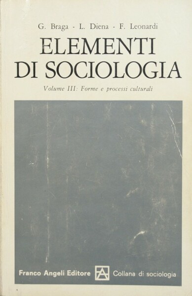 Elementi di sociologia. Vol. III