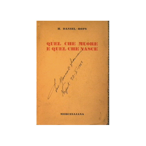Quel che muore e quel che nasce