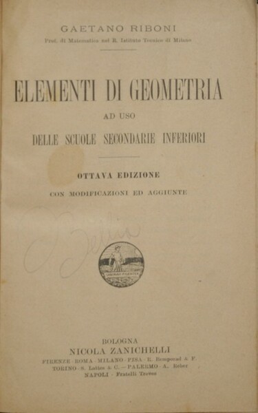 Elementi di geometria