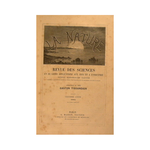 La Nature. Revue des sciences et de leurs applications aux …