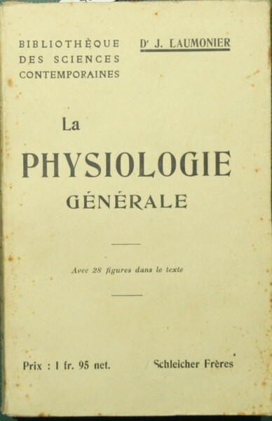 La physiologie genérale