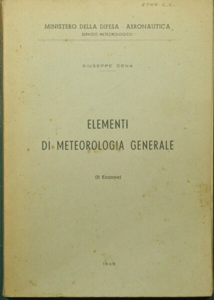 Elementi di meteorologia generale
