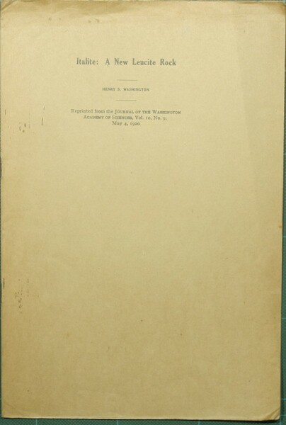 Italite: a new leucite rock