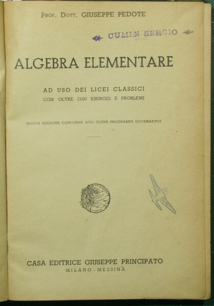 Algebra elementare