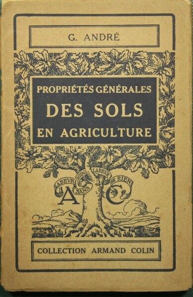 Proprietes generales des sols en agriculture
