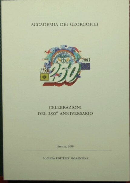 I georgofili - Celebrazioni del 250° anniversario