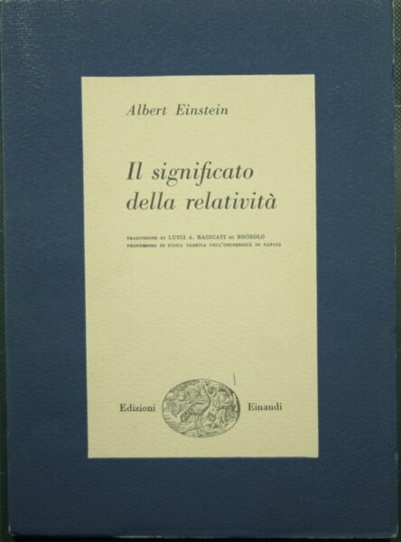 Il significato della relatività
