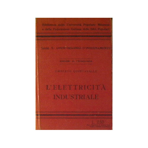 L'elettricità industriale