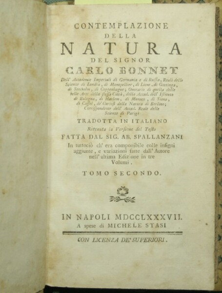 Contemplazione della natura - Vol. II