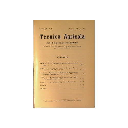 Tecnica Agricola