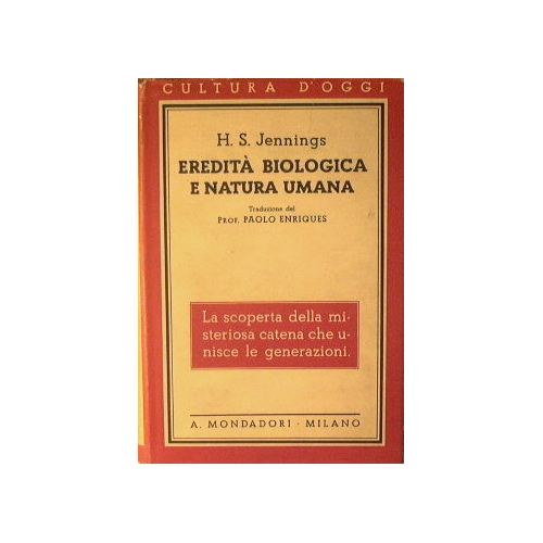 Eredità biologica e natura umana