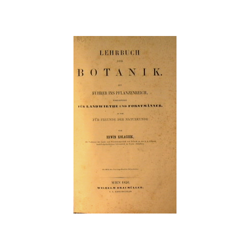 Lehrbuch der Botanik