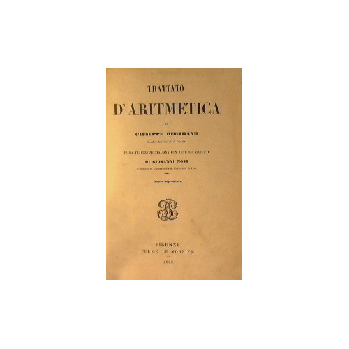 Trattato d'aritmetica