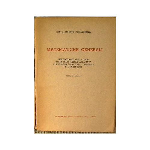 Matematiche generali